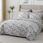 Постельное белье без пододеяльника с одеялом Sofi De Marko РЕНАТО хлопковый сатин V21 евро, фото, фотография