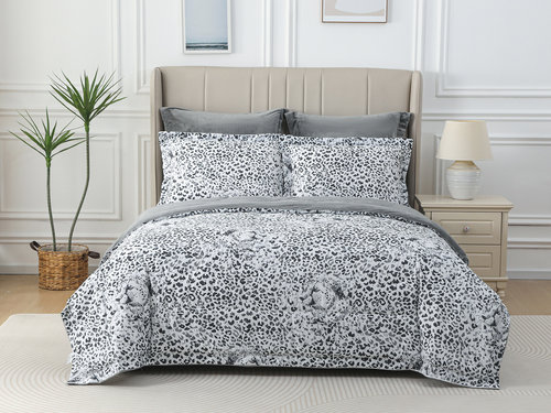 Постельное белье без пододеяльника с одеялом Sofi De Marko РЕНАТО хлопковый сатин V22 евро, фото, фотография