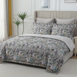 Постельное белье без пододеяльника с одеялом Sofi De Marko РЕНАТО хлопковый сатин V24 евро, фото, фотография