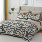 Постельное белье без пододеяльника с одеялом Sofi De Marko РЕНАТО хлопковый сатин V25 евро, фото, фотография