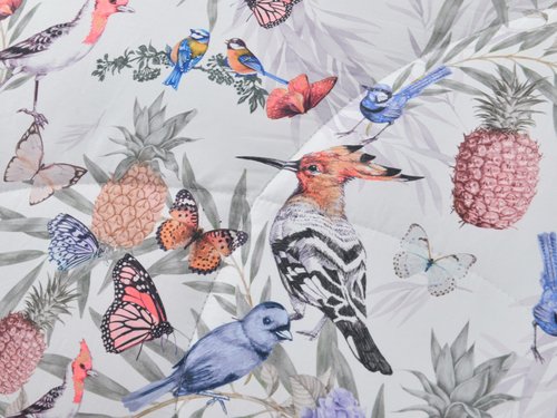 Постельное белье без пододеяльника с одеялом Sofi De Marko РЕНАТО хлопковый сатин V26 евро, фото, фотография