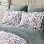 Постельное белье без пододеяльника с одеялом Sofi De Marko РЕНАТО хлопковый сатин V26 евро, фото, фотография