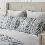 Постельное белье без пододеяльника с одеялом Sofi De Marko РЕНАТО хлопковый сатин V27 1,5 спальный, фото, фотография