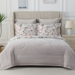 Постельное белье без пододеяльника с одеялом Sofi De Marko РЕНАТО хлопковый сатин V28 1,5 спальный, фото, фотография