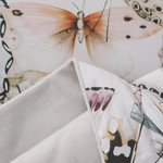 Постельное белье без пододеяльника с одеялом Sofi De Marko РЕНАТО хлопковый сатин V28 1,5 спальный, фото, фотография