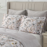 Постельное белье без пододеяльника с одеялом Sofi De Marko РЕНАТО хлопковый сатин V28 1,5 спальный, фото, фотография