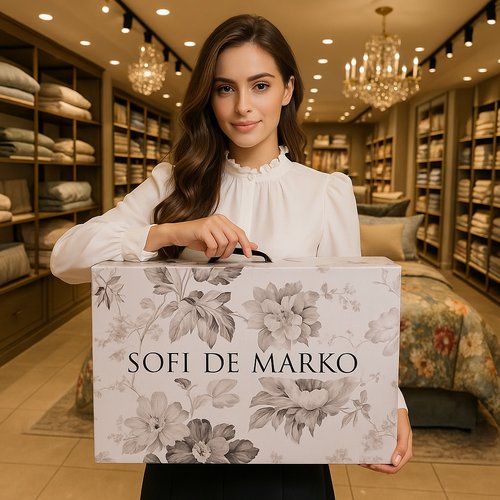 Постельное белье без пододеяльника с одеялом Sofi De Marko РЕНАТО хлопковый сатин V28 1,5 спальный, фото, фотография