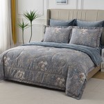 Постельное белье без пододеяльника с одеялом Sofi De Marko РЕНАТО хлопковый сатин V10 1,5 спальный, фото, фотография