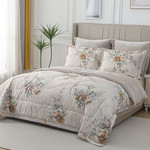 Постельное белье без пододеяльника с одеялом Sofi De Marko РЕНАТО хлопковый сатин V11 1,5 спальный, фото, фотография