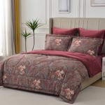 Постельное белье без пододеяльника с одеялом Sofi De Marko РЕНАТО хлопковый сатин V8 1,5 спальный, фото, фотография