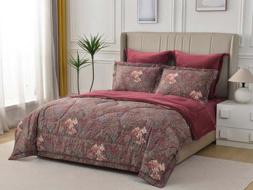 Постельное белье без пододеяльника с одеялом Sofi De Marko РЕНАТО хлопковый сатин V8 1,5 спальный, фото, фотография