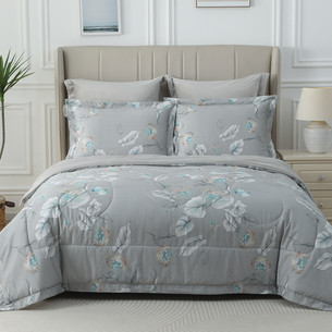 Постельное белье без пододеяльника с одеялом Sofi De Marko РЕНАТО хлопковый сатин V3 евро