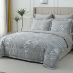 Постельное белье без пододеяльника с одеялом Sofi De Marko РЕНАТО хлопковый сатин V3 евро, фото, фотография