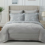 Постельное белье без пододеяльника с одеялом Sofi De Marko РЕНАТО хлопковый сатин V3 евро, фото, фотография