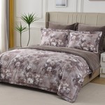 Постельное белье без пододеяльника с одеялом Sofi De Marko РЕНАТО хлопковый сатин V4 евро, фото, фотография