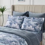 Постельное белье без пододеяльника с одеялом Sofi De Marko РЕНАТО хлопковый сатин V5 евро, фото, фотография