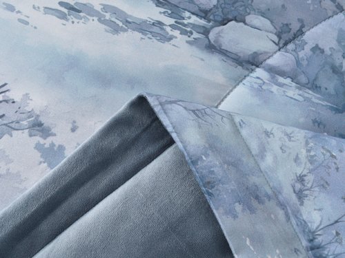 Постельное белье без пододеяльника с одеялом Sofi De Marko РЕНАТО хлопковый сатин V5 евро, фото, фотография