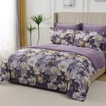 Постельное белье без пододеяльника с одеялом Sofi De Marko РЕНАТО хлопковый сатин V7 евро, фото, фотография