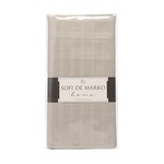 Наволочка с ушками 5 см Sofi De Marko МОНЕ хлопковый сатин бежевый 70х70, фото, фотография
