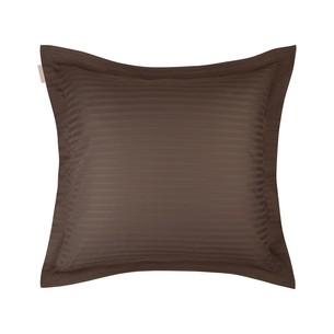 Наволочка с ушками 5 см Sofi De Marko МОНЕ хлопковый сатин кофейный 70х70