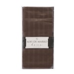 Наволочка с ушками 5 см Sofi De Marko МОНЕ хлопковый сатин кофейный 70х70, фото, фотография