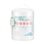 Одеяло Sofi De Marko JOY искусственный пух+шёлк/хлопок белый 195х215, фото, фотография