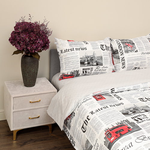 Постельное белье Siberia МЭГГИ хлопковый ранфорс V40 семейный, фото, фотография