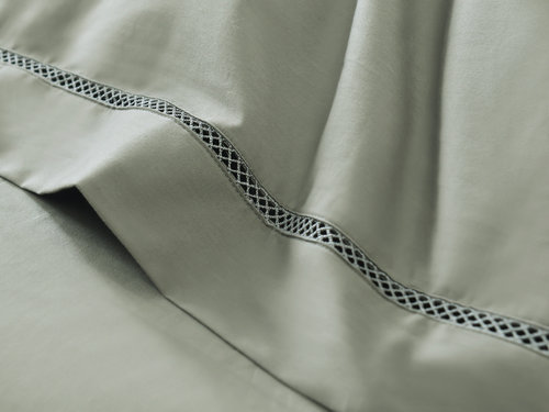 Постельное белье Sofi De Marko ИЗОЛЬДА хлопковый сатин делюкс оливковый евро, фото, фотография