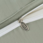 Постельное белье Sofi De Marko ИЗОЛЬДА хлопковый сатин делюкс оливковый евро, фото, фотография