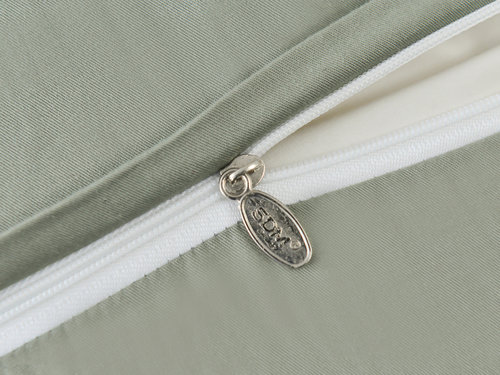 Постельное белье Sofi De Marko ИЗОЛЬДА хлопковый сатин делюкс оливковый евро, фото, фотография