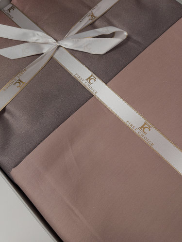 Постельное белье First Choice RAMSEY хлопковый сатин dried евро, фото, фотография