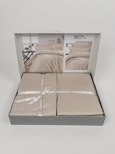 Постельное белье First Choice SNAZZY хлопковый сатин soil евро, фото, фотография