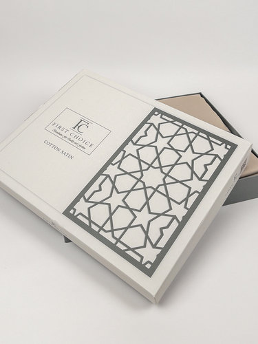 Постельное белье First Choice SNAZZY хлопковый сатин soil евро, фото, фотография