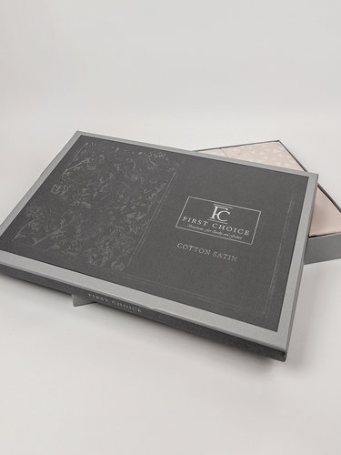 Постельное белье First Choice MEGAN хлопковый сатин beige евро, фото, фотография