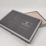 Постельное белье First Choice CARMINA хлопковый сатин cappuccino евро, фото, фотография