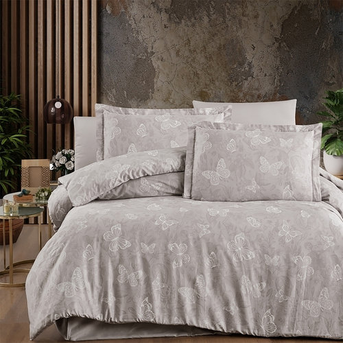 Постельное белье First Choice KARLIS хлопковый сатин raindrops евро, фото, фотография