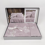 Постельное белье First Choice KARLIS хлопковый сатин raindrops евро, фото, фотография