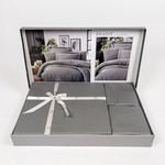 Постельное белье First Choice SNAZZY хлопковый сатин moon mist евро, фото, фотография