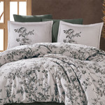 Постельное белье Clasy DOTTA хлопковый сатин V1 евро, фото, фотография