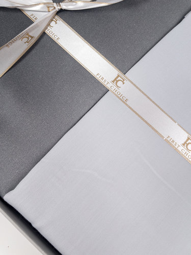 Постельное белье First Choice CAYLEE хлопковый сатин grey евро, фото, фотография