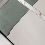 Постельное белье First Choice CAYLEE хлопковый сатин green евро, фото, фотография