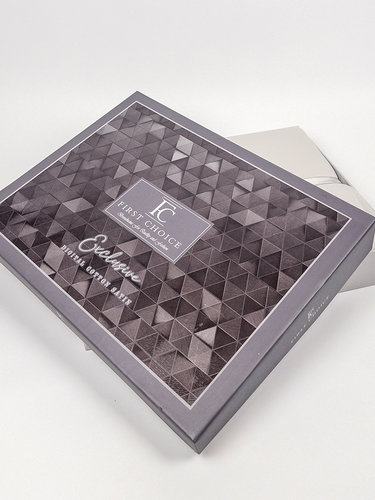 Постельное белье First Choice CAYLEE хлопковый сатин green евро, фото, фотография