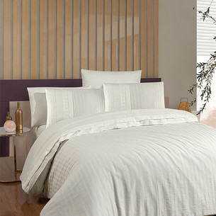 Постельное белье First Choice NEW TREND хлопковый сатин делюкс cream евро