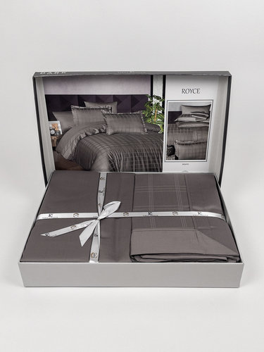 Постельное белье First Choice ROYCE хлопковый сатин делюкс storm евро, фото, фотография