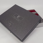 Постельное белье First Choice ARTWEL хлопковый сатин делюкс dark red евро, фото, фотография