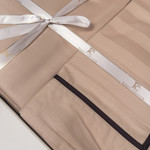 Постельное белье First Choice NOVEL LINE хлопковый сатин делюкс cappuccino евро, фото, фотография