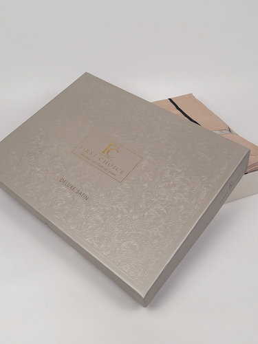 Постельное белье First Choice NOVEL LINE хлопковый сатин делюкс cappuccino евро, фото, фотография