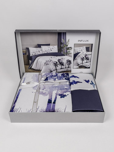 Постельное белье First Choice INFLUX хлопковый сатин евро, фото, фотография