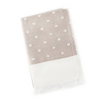 Набор кухонных полотенец 40х60 см (4 шт.) Tivolyo Home DOTTY хлопок бежевый, фото, фотография