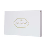 Постельное белье Tivolyo Home LINERA сатин делюкс бежевый евро, фото, фотография